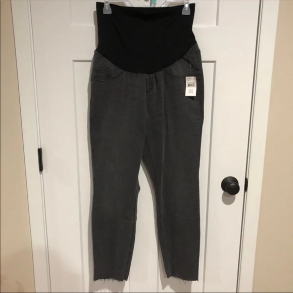 Indigo Blue Maternity Ankle Jeans 2x - Picture 3 of 8